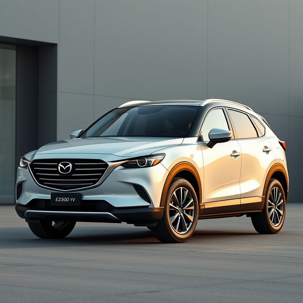 Mazda EZ60 SUV ไฮบริด ก้าวสู่ความยั่งยืนด้วยพลังไฟฟ้า